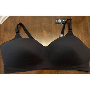 Torrid Curve 44DDD Black Everyday Wire Free Lightly Lined Smooth 360 Bra New